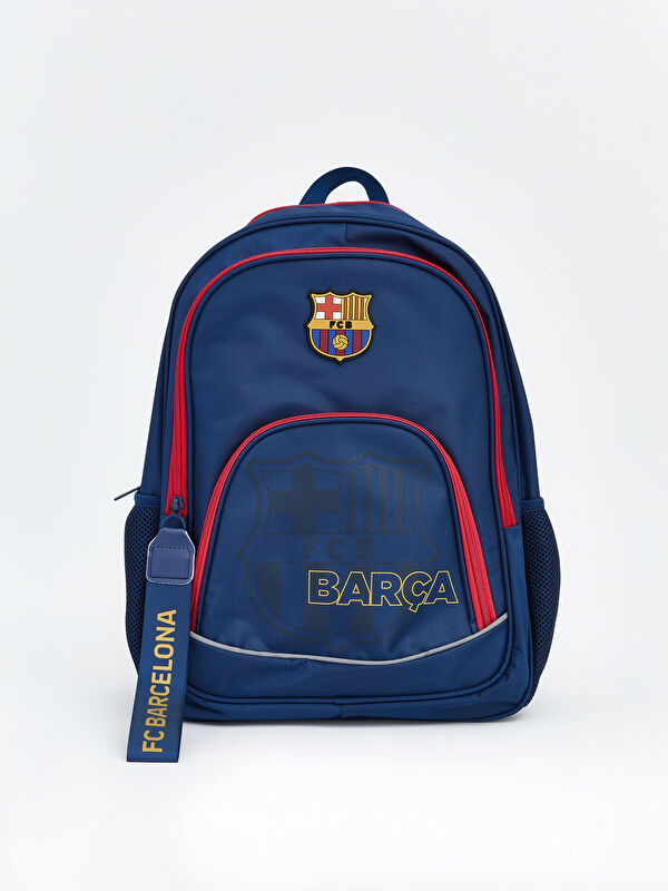 LCW ACCESSORIES FC Barcelona Baskılı Erkek Çocuk Sırt Çantası