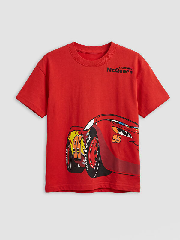 LCW Kids T-shirt garçon Cars imprimé à col rond