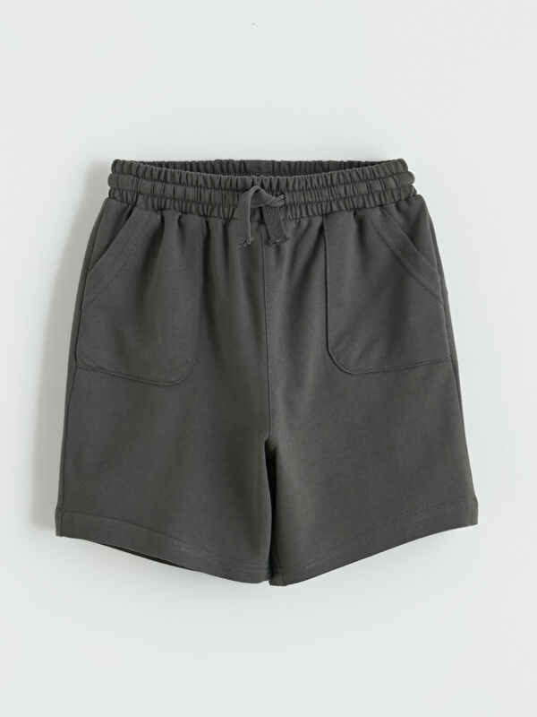 LCW Kids Elastic Waist Boys' Pocket Shorts