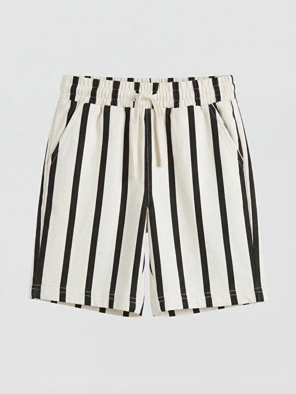 LCW Kids Elastic Waist and Drawstring Boys' Shorts