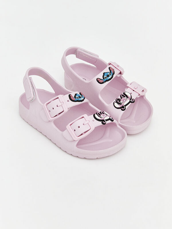 LCW STEPS Stitch Figure Baby Girl Sandals