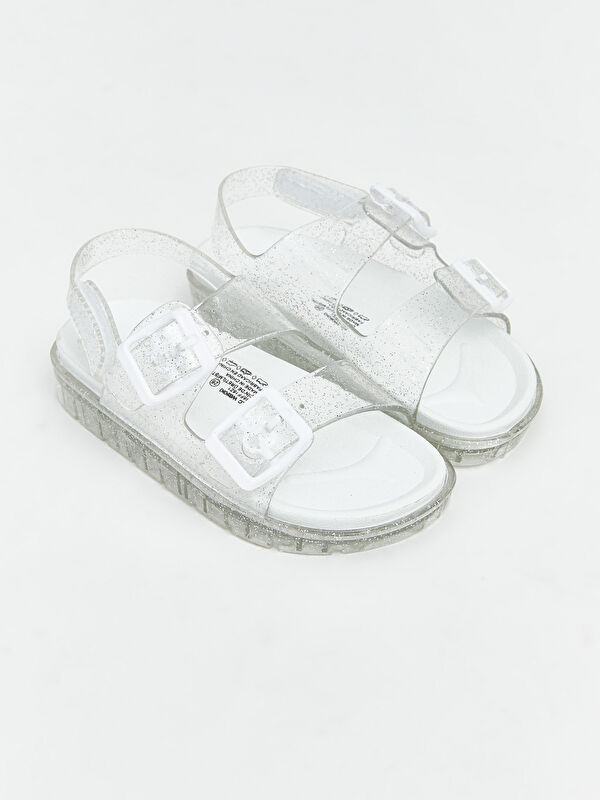 LCW STEPS Transparent Strapped Girls' Sandal