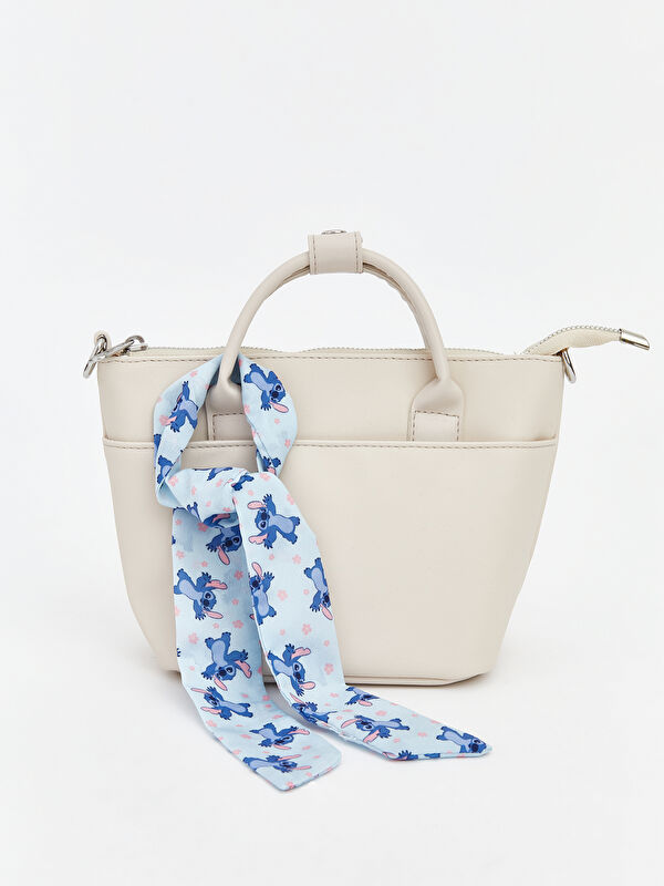 LCW ACCESSORIES Girl ECRU Top-Handle Bag
