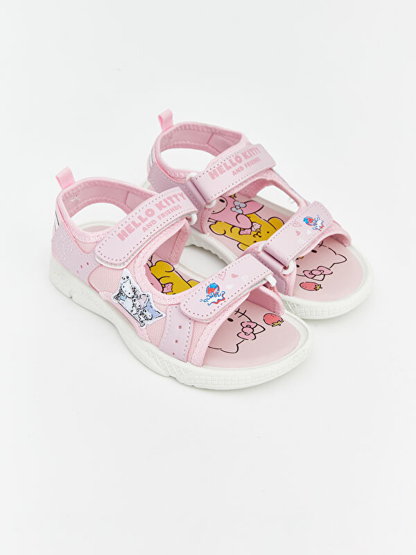 LCW STEPS صنادل بنات صغيرة مطبوعة Hello Kitty