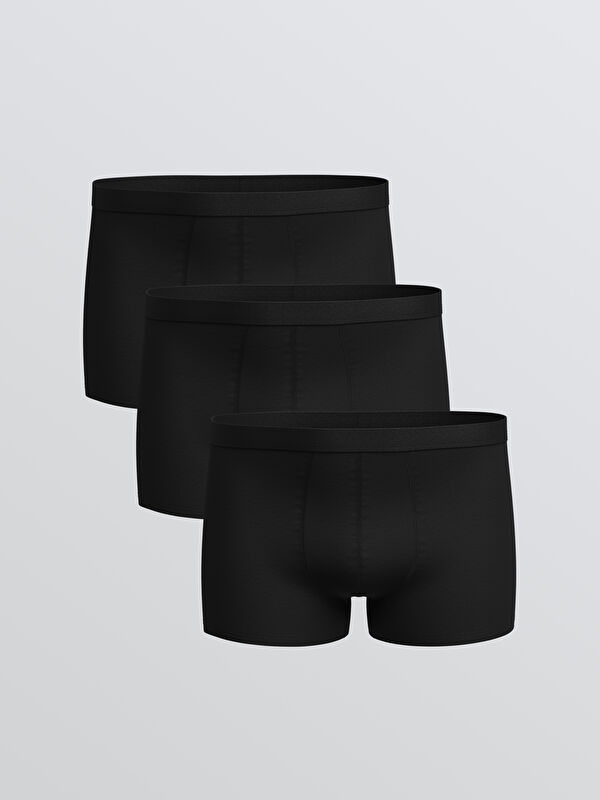 LC WAIKIKI Regular Fit Cotton Stretch Men's Boxer Briefs 3-Pack