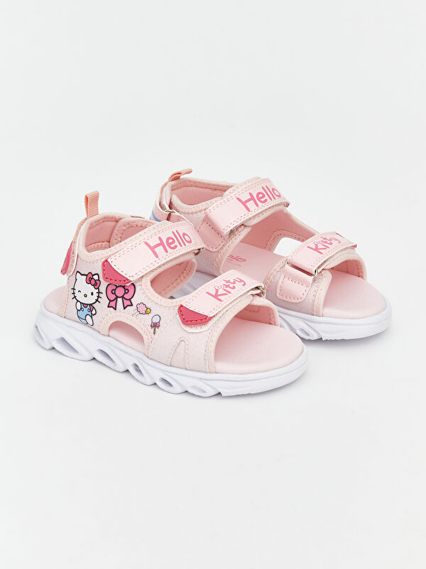 LCW STEPS صنادل بنات رضع بطبعة Hello Kitty