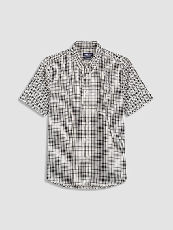 LCWAIKIKI Classic Regular Fit Ekose Erkek Gömlek