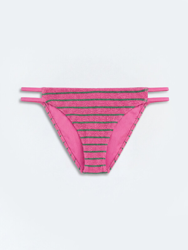 LCW DREAM Çizgili Çift Bantlı Kadın Bikini Altı