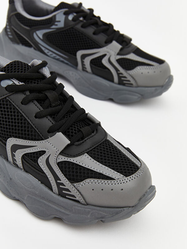 Bağcıklı Erkek Çocuk Spor Ayakkabı - Görsel 4