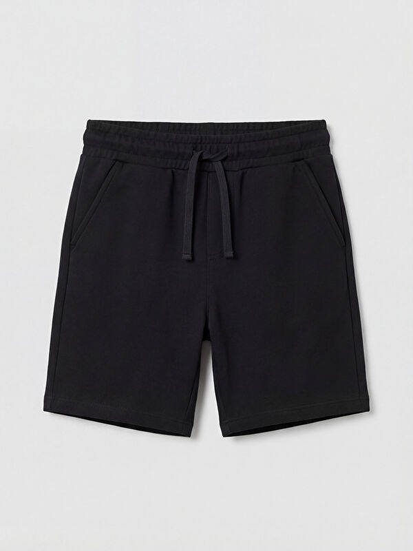 LCW Kids Elastic Waist Boys' Pique Shorts