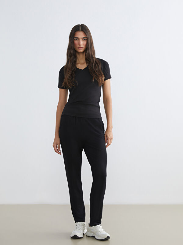 LCWAIKIKI Basic Women's Sweatpants with Elastic Waist