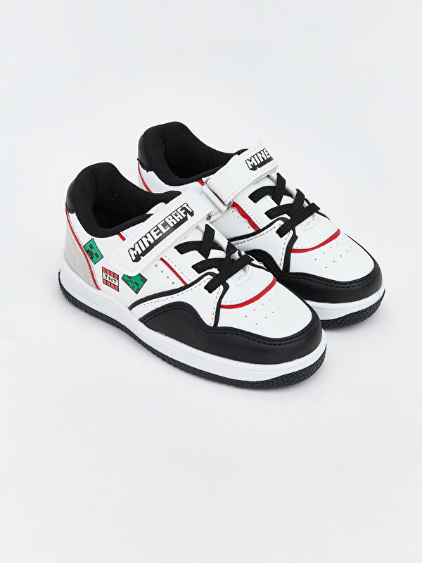 Minecraft Baskılı Erkek Çocuk Spor Ayakkabı - Görsel 2