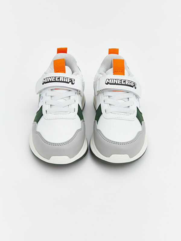Minecraft Baskılı Erkek Çocuk Spor Ayakkabı - Görsel 4