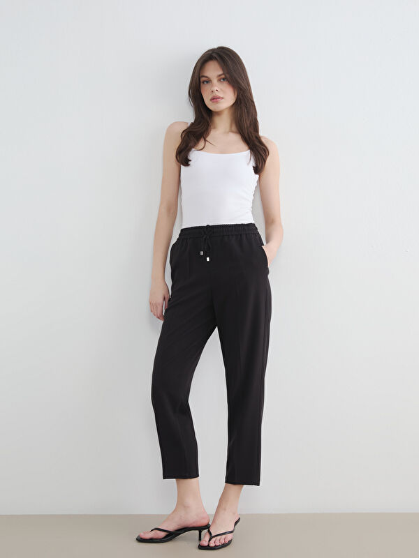 LCW Vision Elastic Waist Women's Trousers