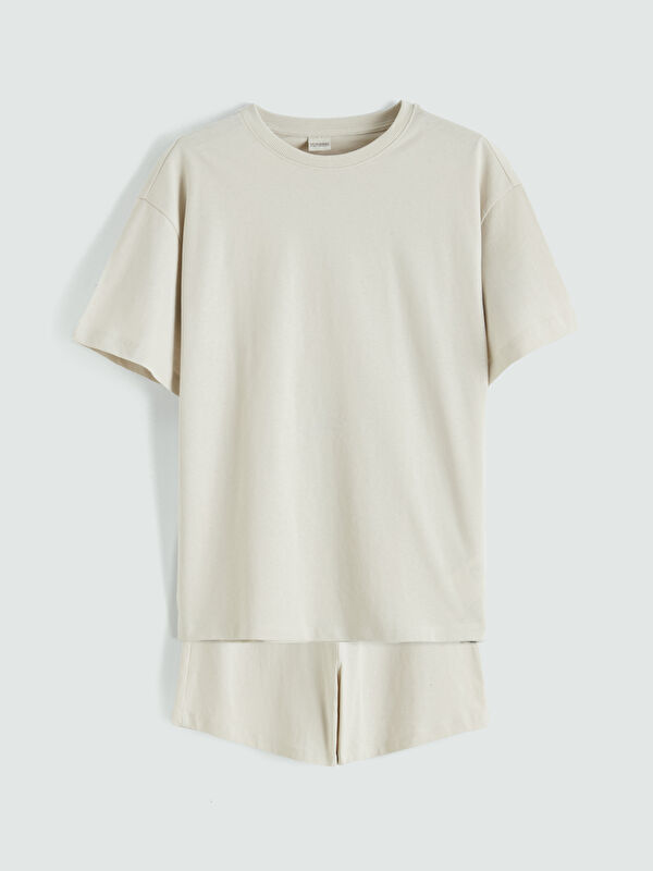LCW Kids Girls' T-Shirt and Shorts