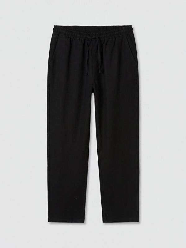 LCW Vision Regular Fit Erkek Keten Görünümlü Pantolon