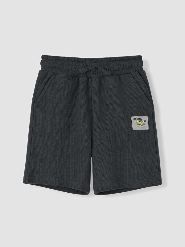 LCW Kids Boys' Elastic Waist Knitwear Shorts