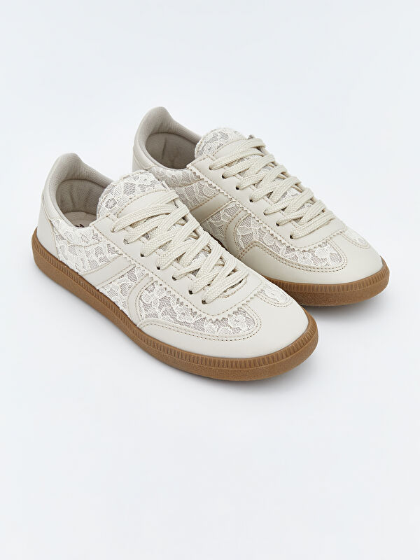 Bağcıklı Kadın Spor Ayakkabı - Görsel 2