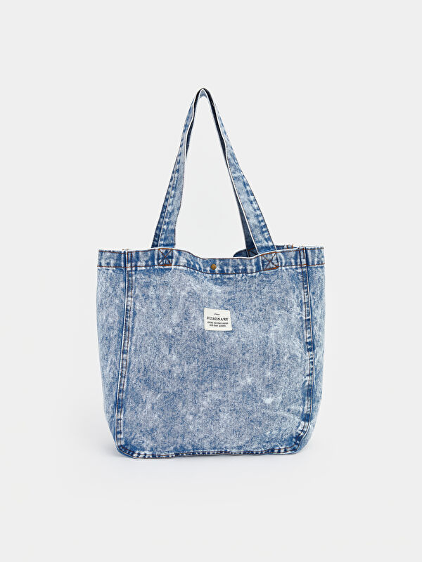 LCW ACCESSORIES Women's Denim Shoulder Bag