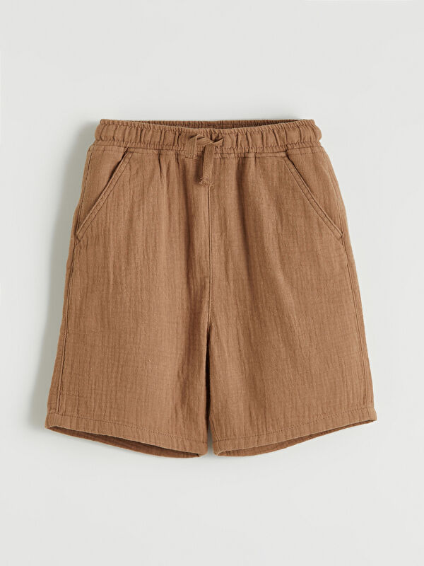 LCW Kids Elastic Waist Boys' Shorts