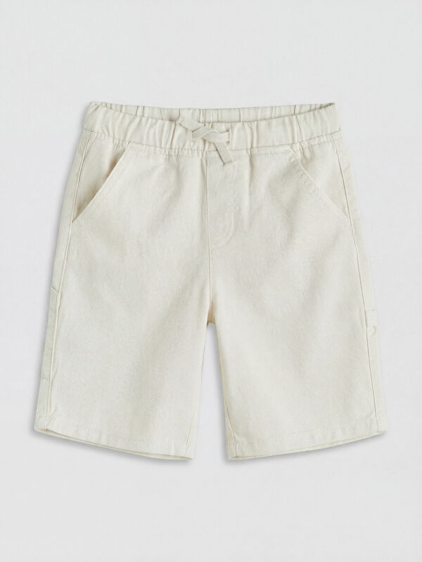 LCW Kids Gabardin Erkek Çocuk Şort
