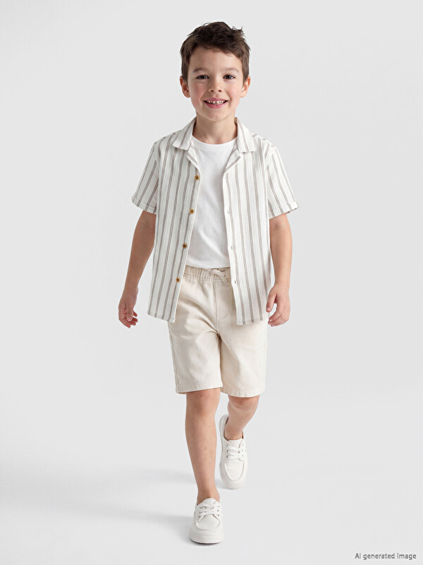 LCW Kids Shorts en gabardine pour garçons