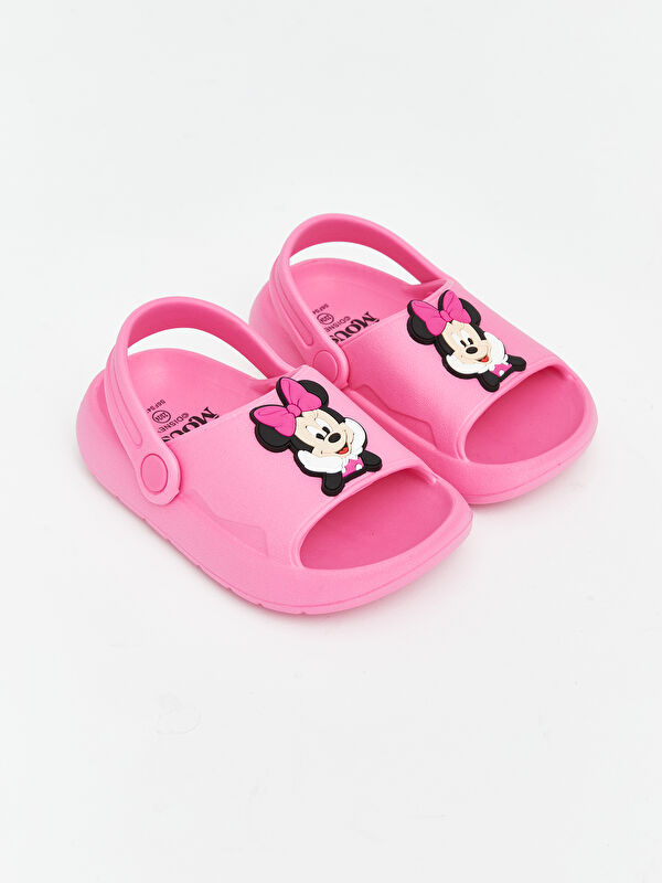 LCW STEPS Minnie Mouse Printed Baby Girls' Sandals
