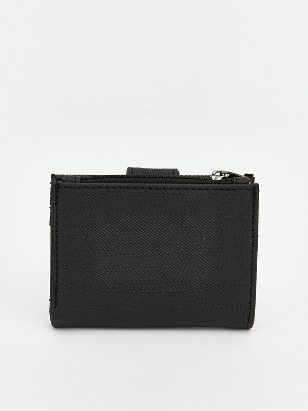 LCW ACCESSORIES Siyah Deri Görünümlü Erkek Kartlık - S6FS74Z8-CVL