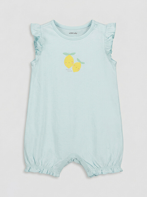 LCW baby Fırfır Detaylı Kız Bebek Tulum