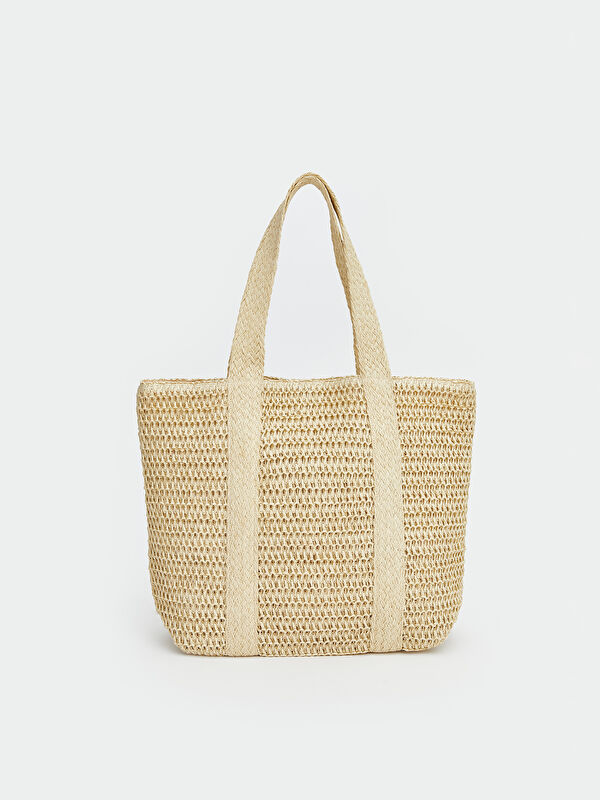 LCW ACCESSORIES Women's Rattan Beach Bag