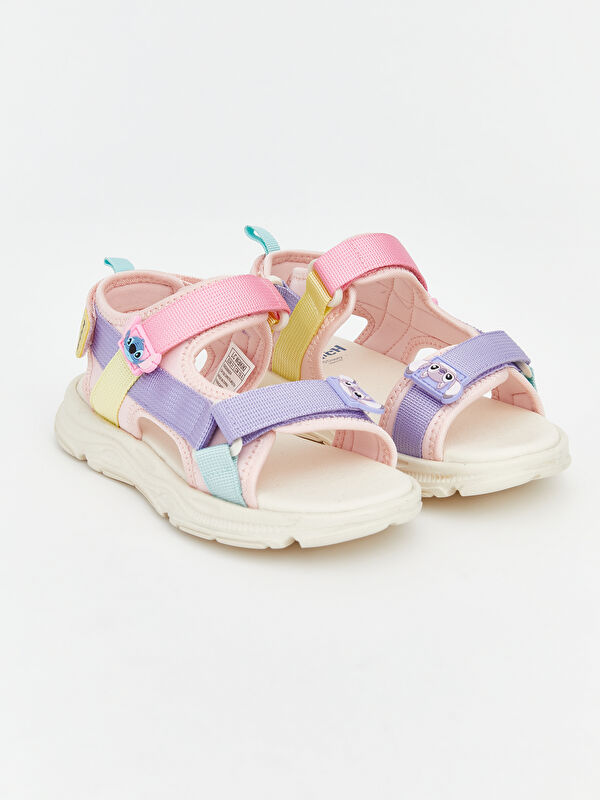 LCW STEPS Lilo and Stitch Printed Girls' Sandals