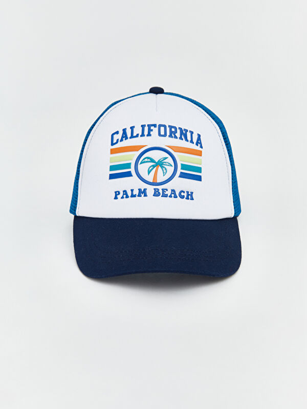 LCW ACCESSORIES california кестеленген сәби ұлдарға арналған бейсболка
