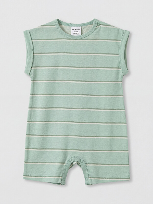 LCW baby Çizgili Erkek Bebek Tulum