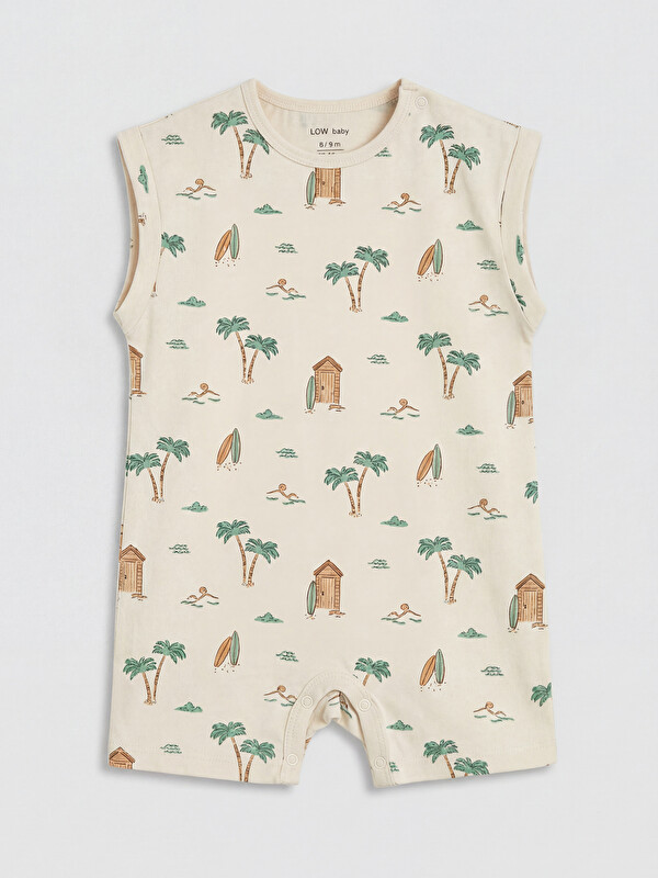 LCW baby Desenli Erkek Bebek Tulum