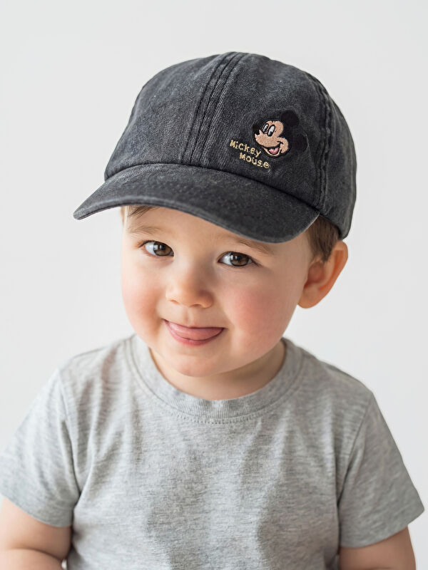LCW baby Mickey Mouse Embroidered Baby Boys' Baseball Cap