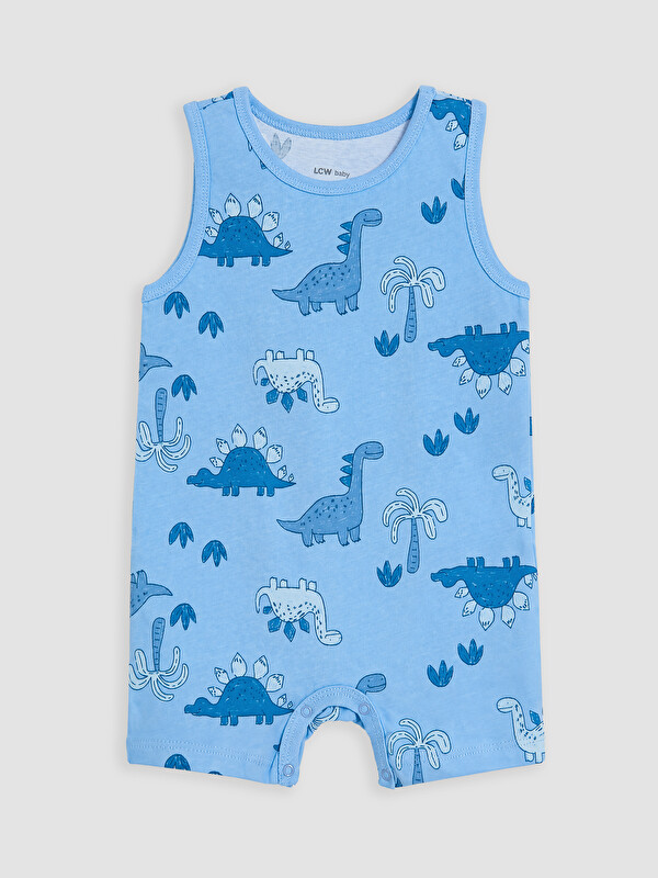 LCW baby Erkek Bebek Kolsuz Tulum