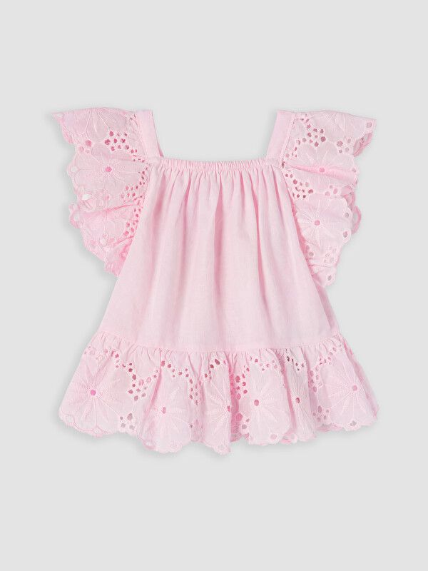 LC WAIKIKI Kız Bebek Fisto Detaylı Bluz
