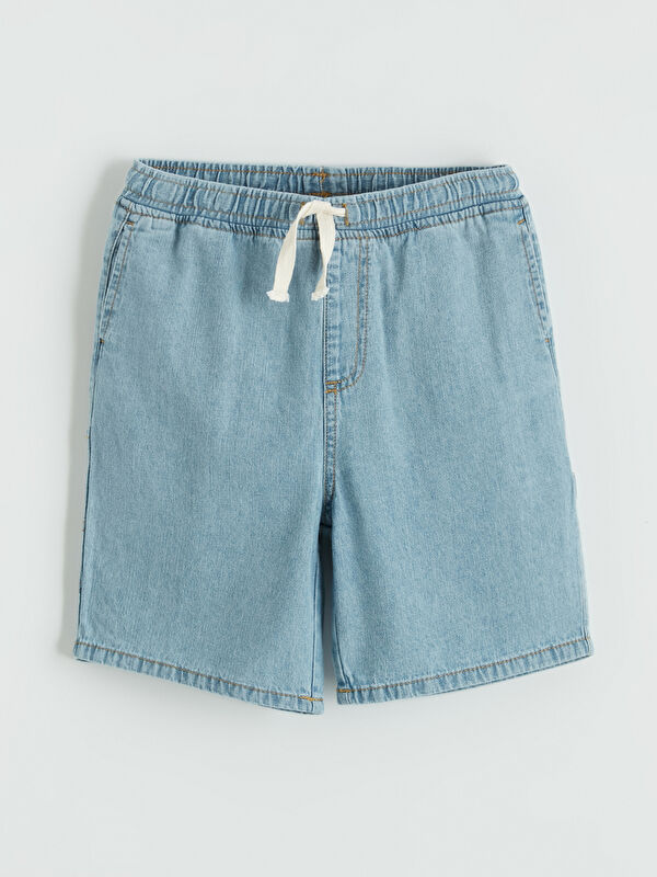 LCW Kids Elastic Waist Boys' Jean Shorts