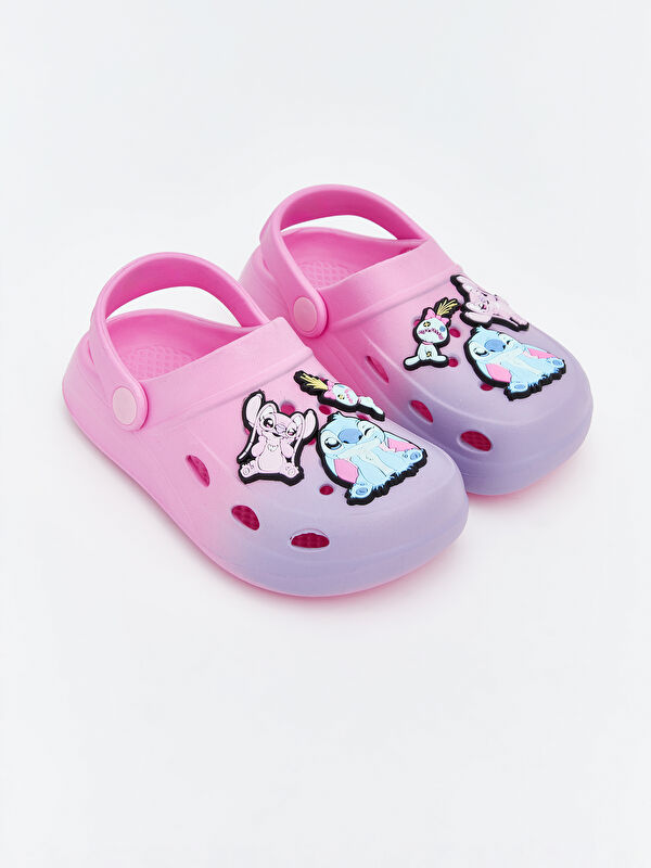 LCW STEPS Stitch Print Baby Girl Beach Sandals