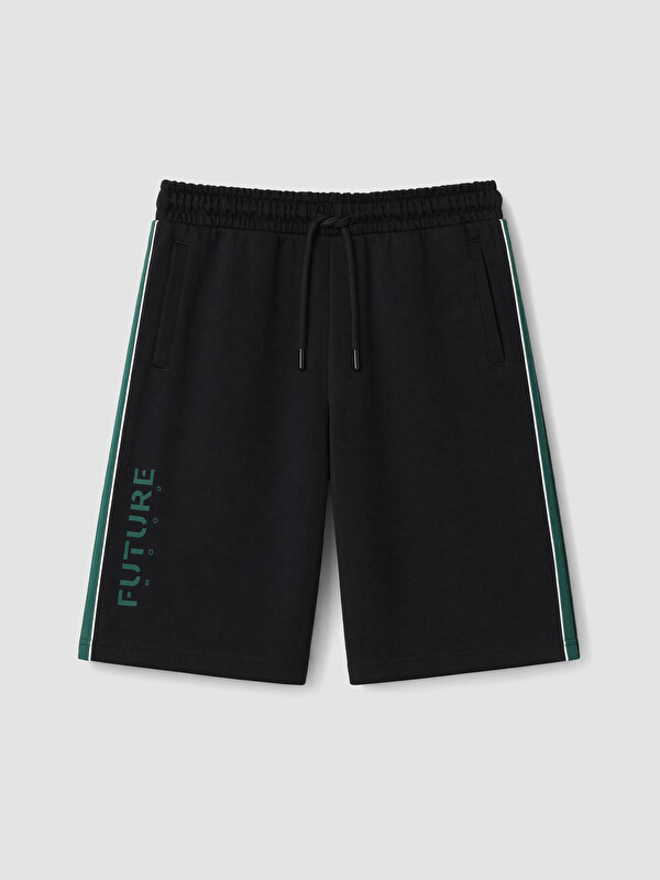 LC WAIKIKI Man Black Shorts
