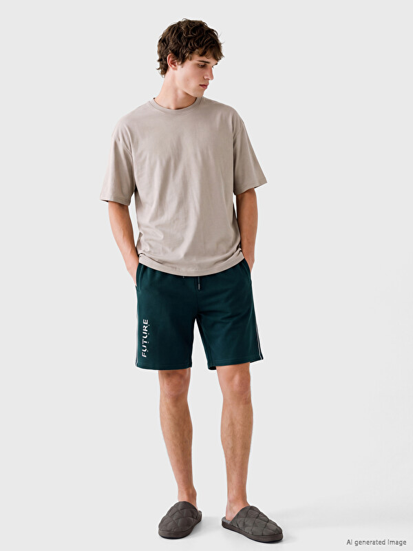 LC WAIKIKI Regular Fit Baskılı Erkek Pijama Alt