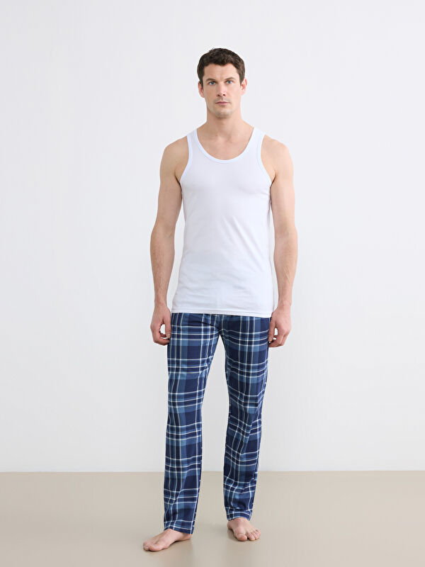 LC WAIKIKI Standart Kalıp Ekose Erkek Pijama Altı
