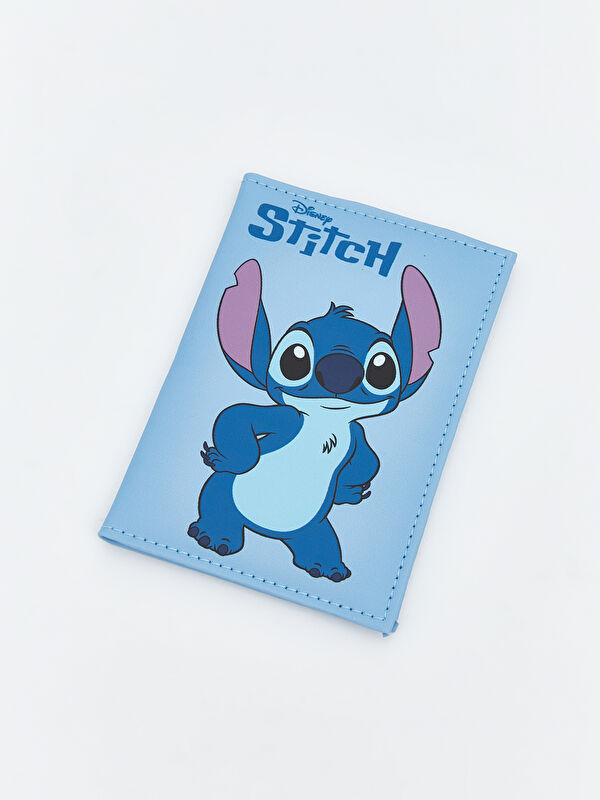 LCW JOY Stitch Baskılı Pasaport Kılıfı