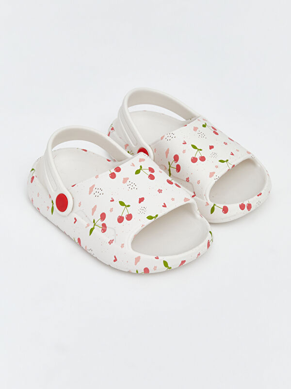 LCW STEPS Patterned Girls' Baby Sandals