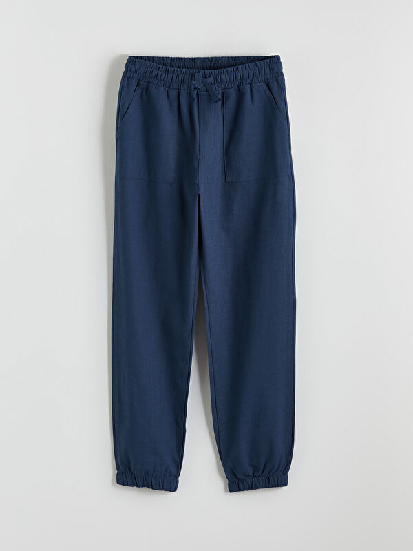 LC WAIKIKI Beli Lastikli Erkek Çocuk Jogger Pantolon