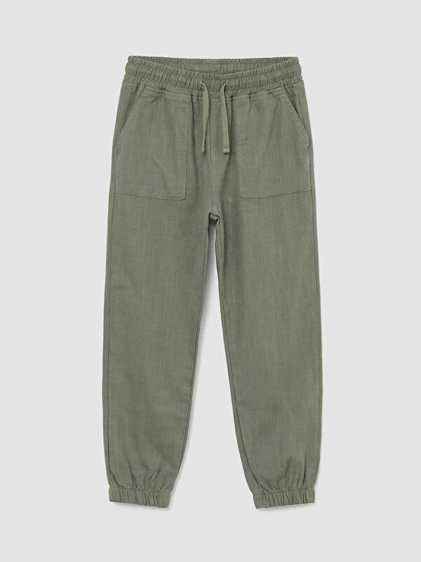 LC WAIKIKI Beli Lastikli Erkek Çocuk Jogger Pantolon