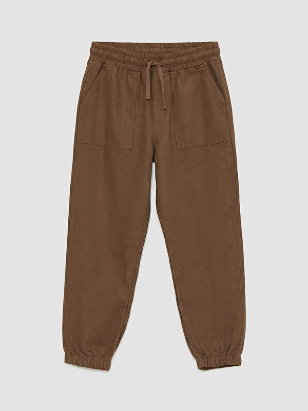 LC WAIKIKI Beli Lastikli Erkek Çocuk Jogger Pantolon