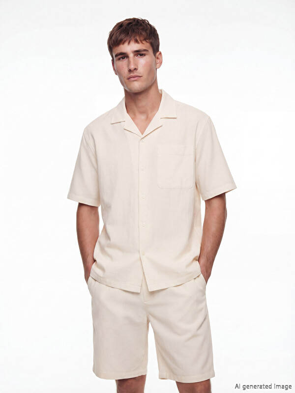 LCW Vision Regular Fit Men's Basic Shirt