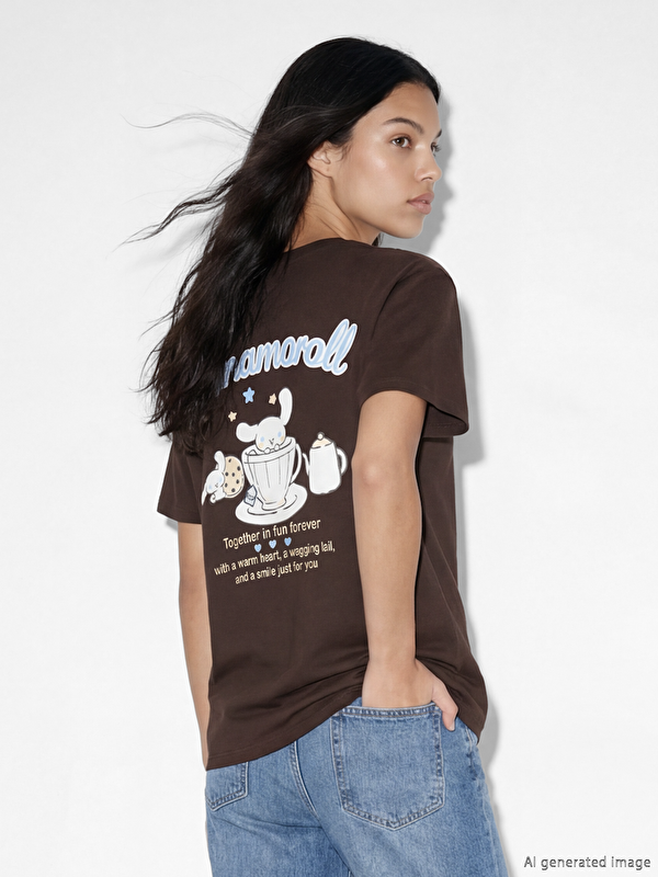 XSIDE Cinnamoroll Printed Women's T-Shirt