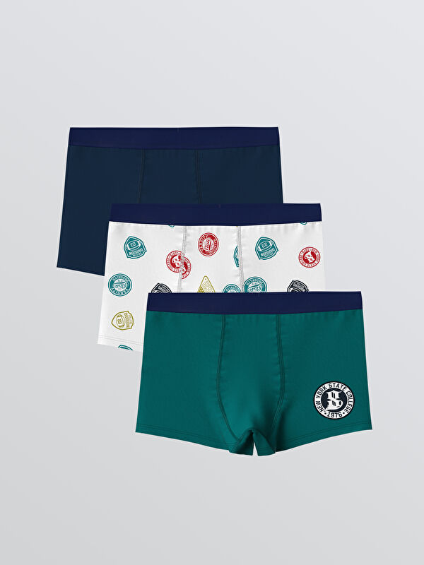LCW Kids Erkek Çocuk Boxer 3'lü